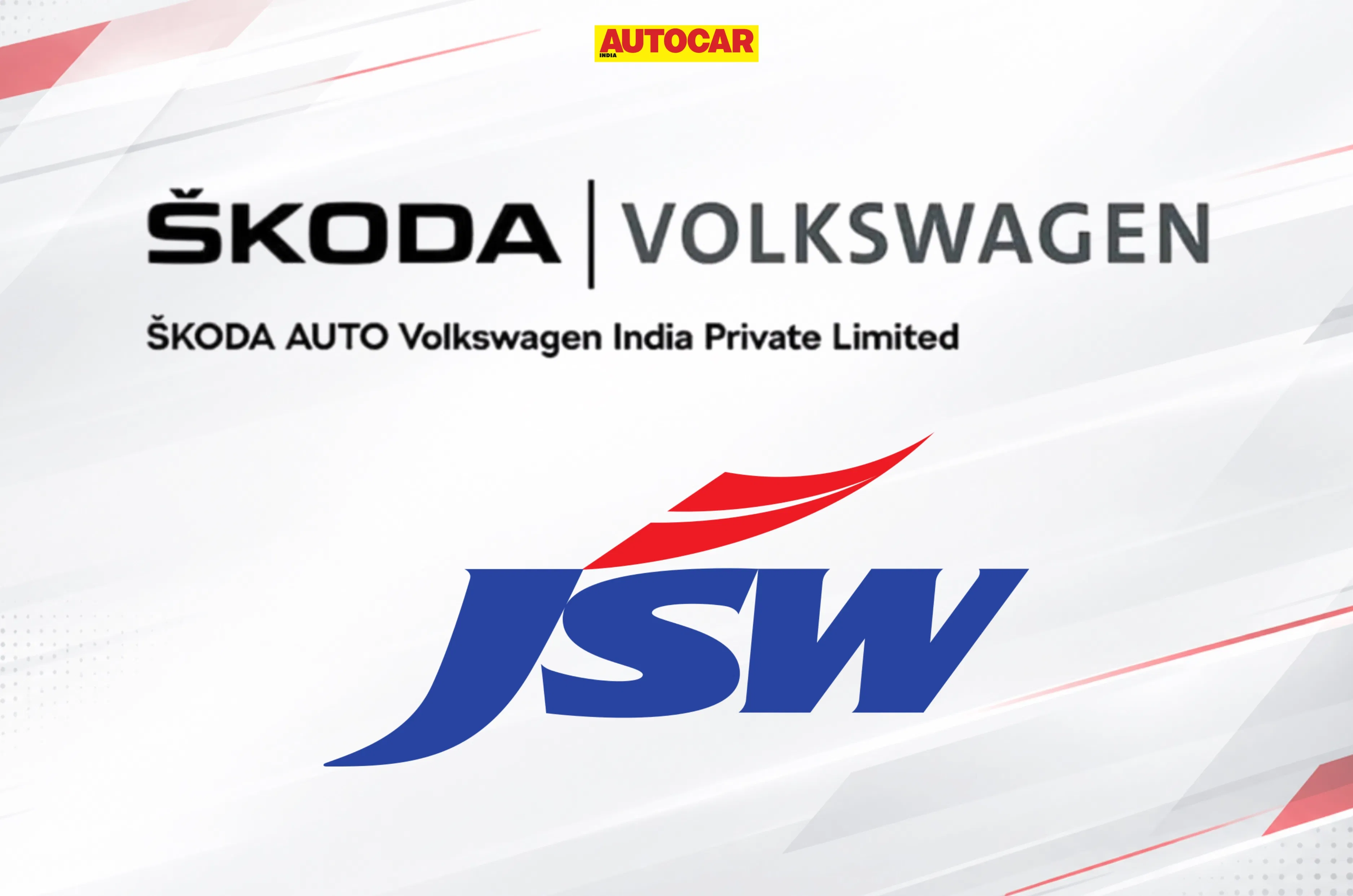Skoda Auto Volkswagen India and JSW Group Ink Non-Binding MoU for Strategic Partnership