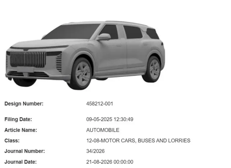 Vinfast VF9 Electric SUV Design Patented in India, Signals Market Entry
