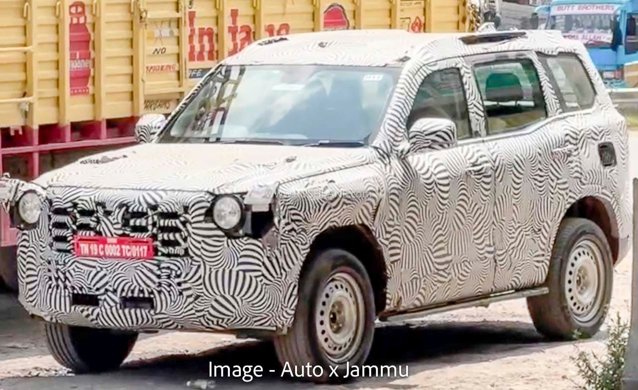Mahindra Scorpio N Facelift Spied Testing in India, Reveals New Design